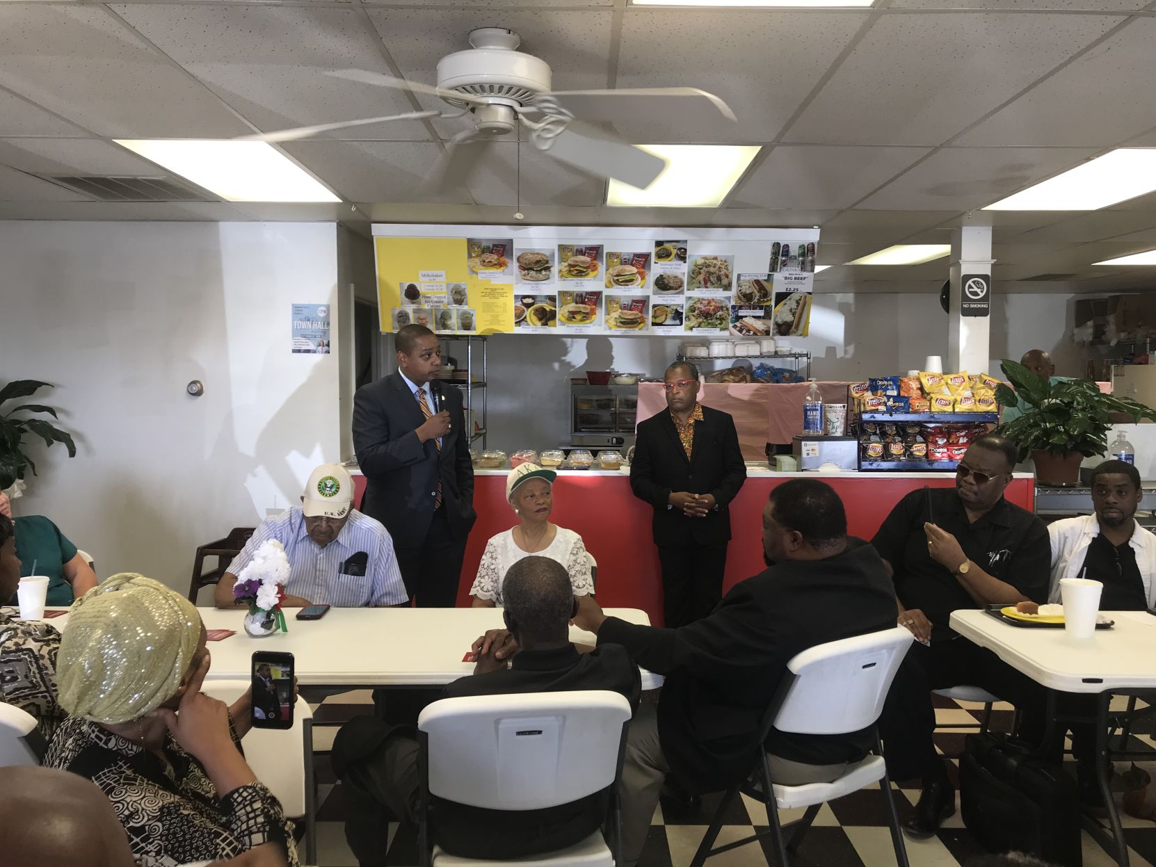 Lieutenant Governor holds town hall in Danville